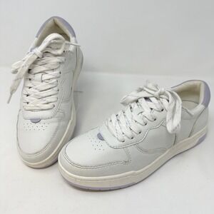 Madewell Court Low-Top Sneakers White Light Purple 7